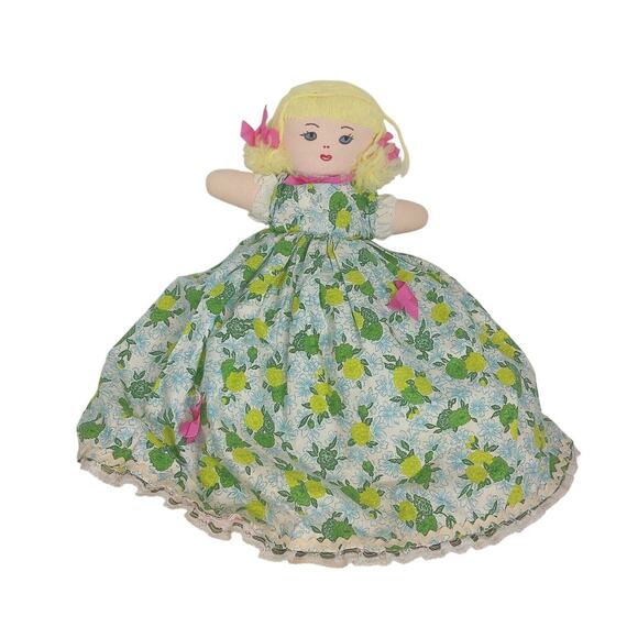 Vintage Reversible Handmade Doll - Picture 7 of 11